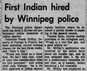 McKay, Fank - Sept 28, 1968 - Winnipeg Tribune